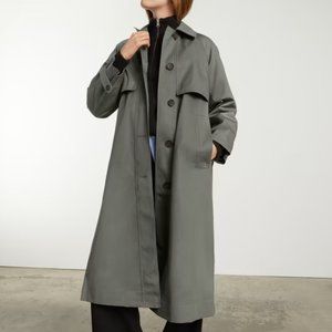 Everlane Long Mac Coat